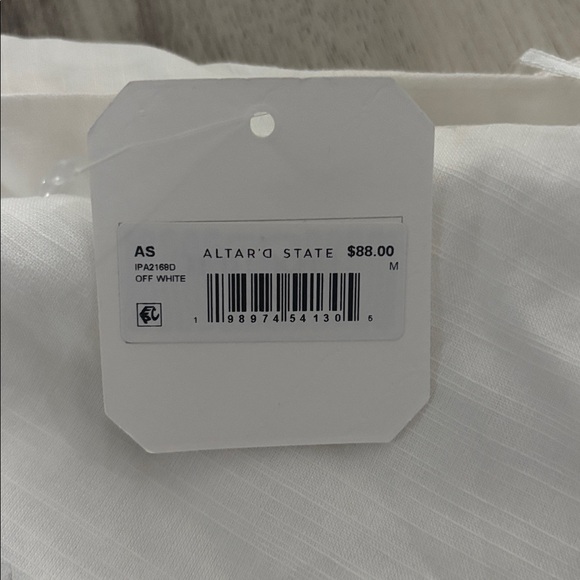 Midi White One shoulder Dress - Picture 3 of 3